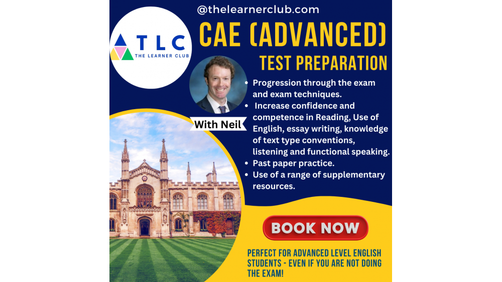 Cambridge Advanced English (CAE) Workshop